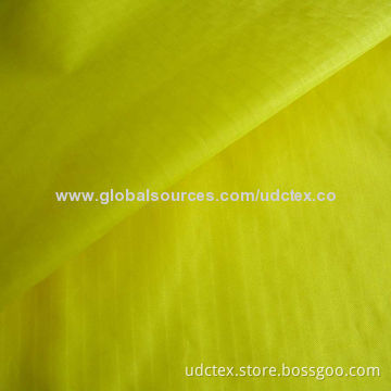 Nylon Ripstop Fabric with 60/62 Inches Width, Made of 40/70D Nylon Weft and Warp
